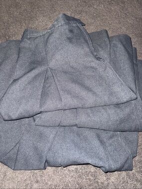Gray uniform skirts